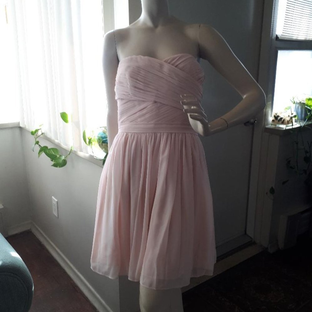 Bill Levkoff Strapless Dress